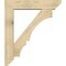 Ekena Millwork Balboa Slat Rough Sawn Bracket w/ Offset Brace, Douglas Fir, 8"W x 38"D x 44"H BKT0806X38X44BOA06RDF - alternate 4